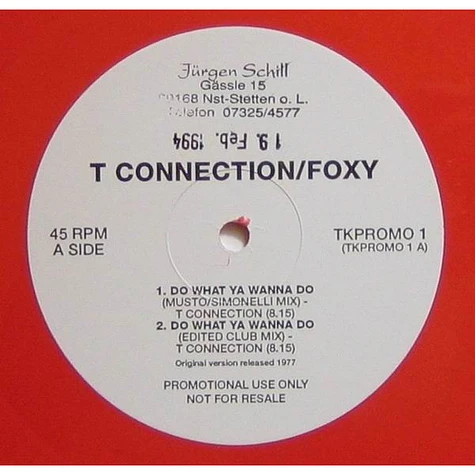 T-Connection - Do What Ya Wanna Do (Remix)