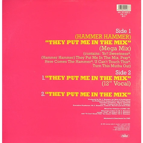 MC Hammer - (Hammer Hammer) They Put Me In The Mix