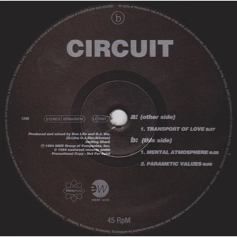 Circuit - Transport Of Love