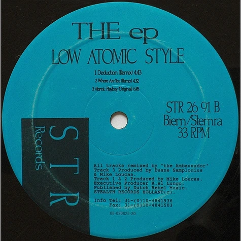 Low Atomic Style - The EP