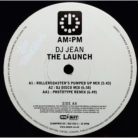 DJ Jean - The Launch (The Unreleased Mixes)