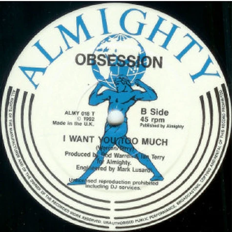 Obsession - Suspicious Minds