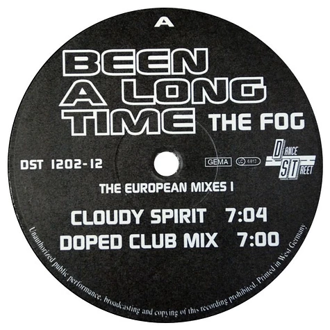 The Fog - Been A Long Time