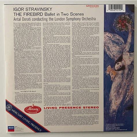 Igor Stravinsky / London Symphony Orchestra, Antal Dorati - The Firebird