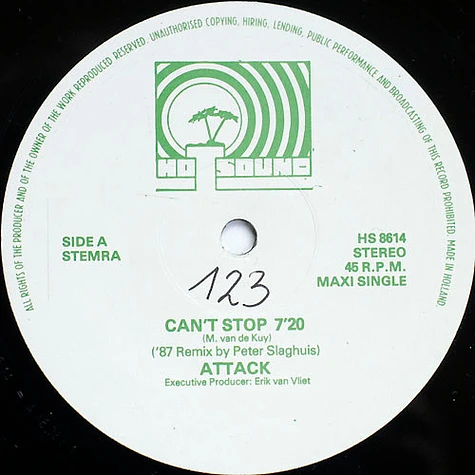 Attack - Can't Stop