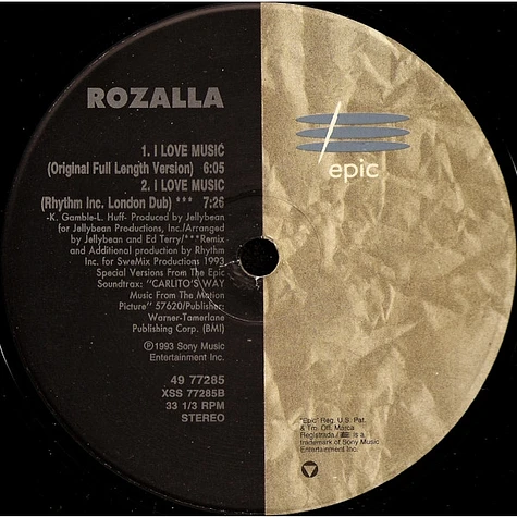 Rozalla - I Love Music