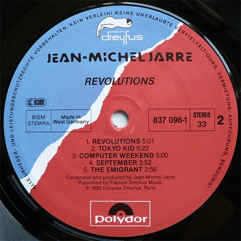 Jean-Michel Jarre - Revolutions