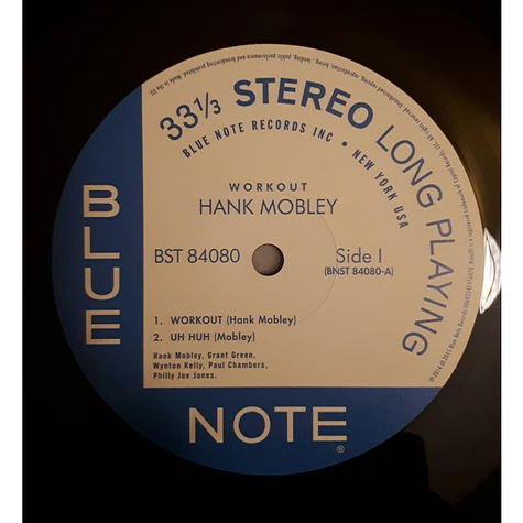 Hank Mobley - Workout