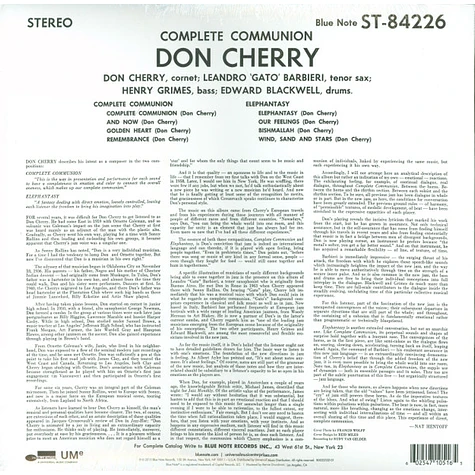 Don Cherry - Complete Communion