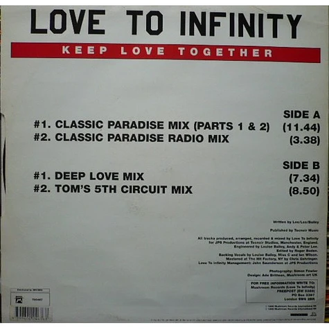 Love To Infinity - Keep Love Together