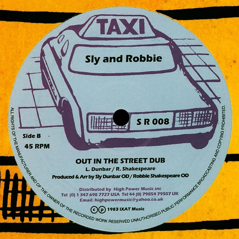 Ini Kamoze - World A Music Extended Mix / Out In The Street Dub