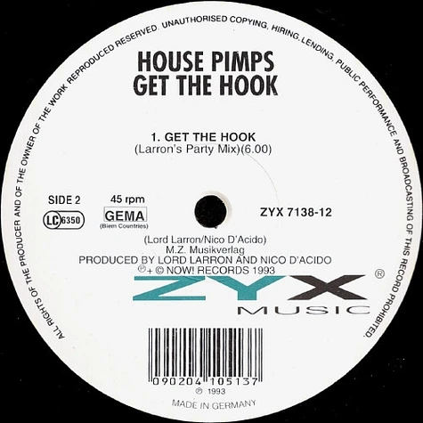 House Pimps - Get The Hook