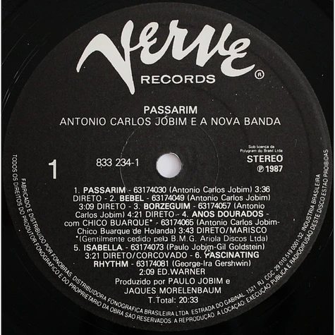 Antonio Carlos Jobim - Passarim