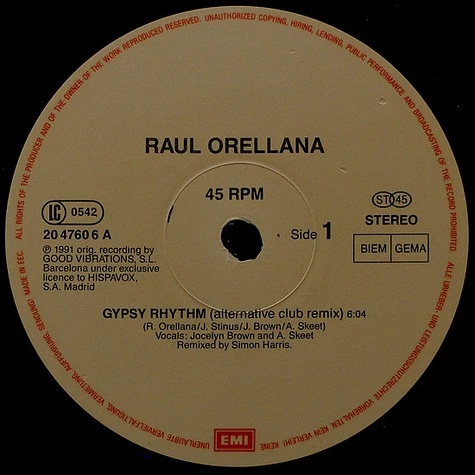 Raúl Orellana - Gypsy Rhythm