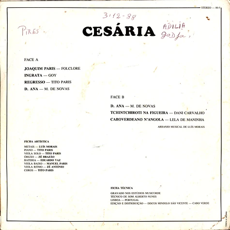 Cesaria Evora - Cesária