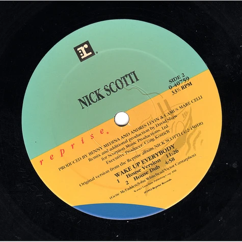 Nick Scotti - Wake Up Everybody