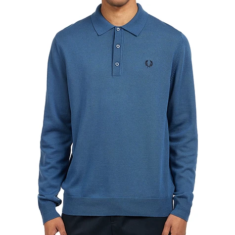 Fred Perry - Classic Knitted Shirt Long Sleeve