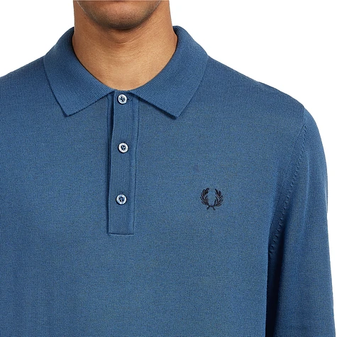 Fred Perry - Classic Knitted Shirt Long Sleeve