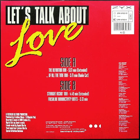 Real McCoy - Let's Talk About Love