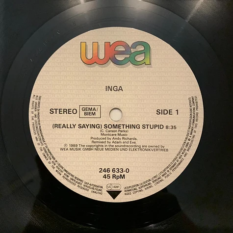 Inga Humpe - Something Stupid