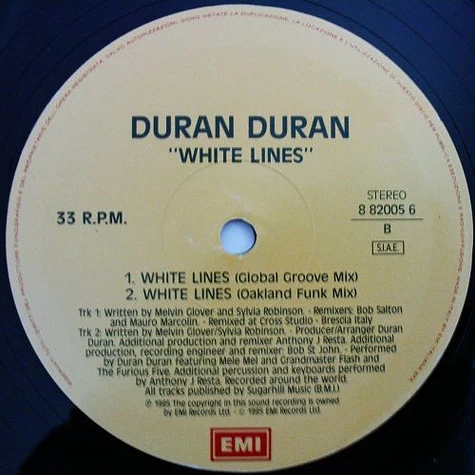 Duran Duran - White Lines