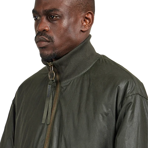 Barbour Highfield Wax Jacket Archive Olive HHV