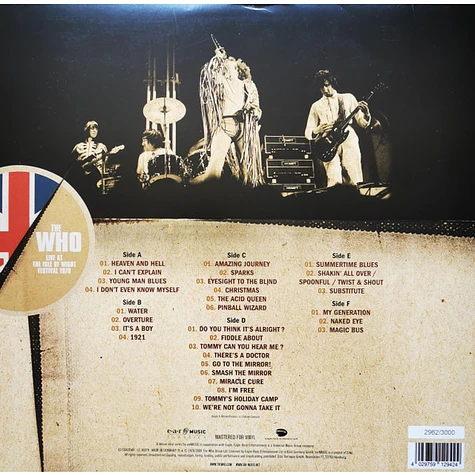 The Who - Live At The Isle Of Wight Festival 1970