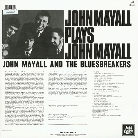 John Mayall - John Mayall Plays John Mayall