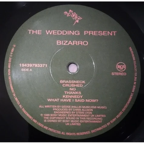 The Wedding Present - Bizarro