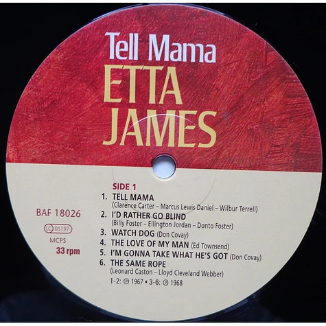 Etta James - Tell Mama