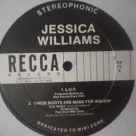 Jessica Williams - Give Him A Great Big Kiss / L.U.V. / These Boots Are Made For Walkin'