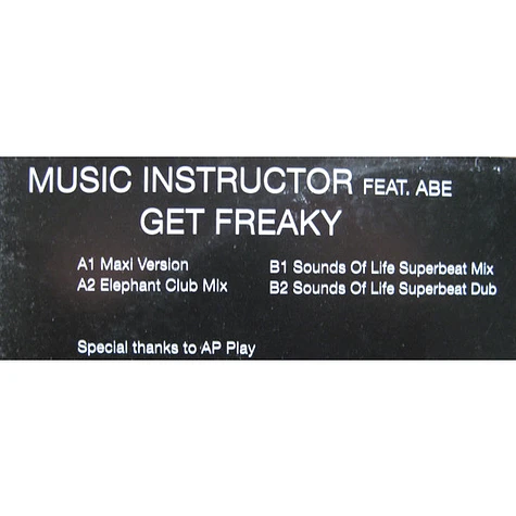 Music Instructor Feat. Abe - Get Freaky