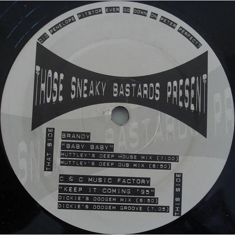 Brandy / C + C Music Factory - Those Sneaky Bastards Present EP