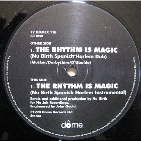 Isabel Fructuoso - The Rhythm Is Magic (Nu Birth Remixes)