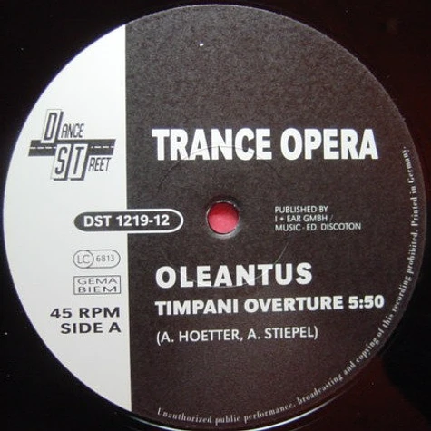 Trance Opera - Oleantus