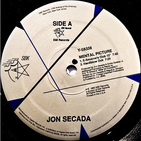 Jon Secada - Mental Picture (Remixes)