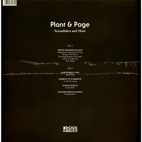 Plant & Page - Soundbites And More