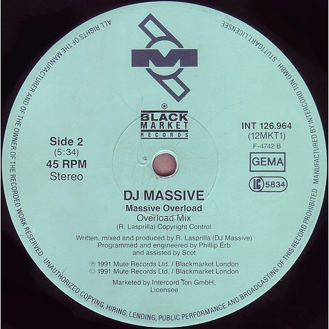 DJ Massive - Massive Overload