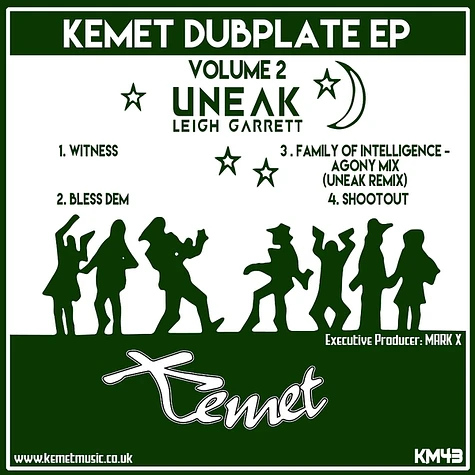 Uneak - Kemet Dubplate Ep Volume 2