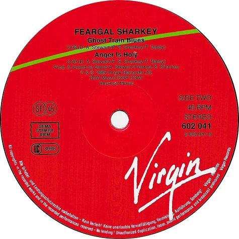 Feargal Sharkey - A Good Heart