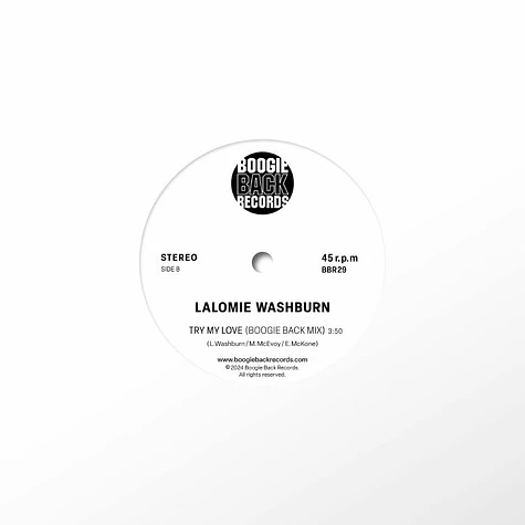 Lalomie Washburn - Try My Love