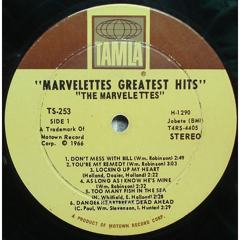 The Marvelettes - Greatest Hits