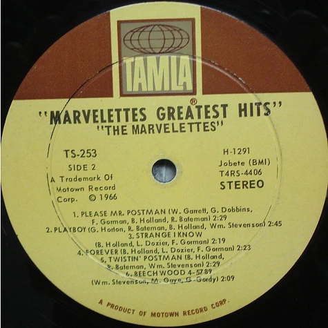 The Marvelettes - Greatest Hits