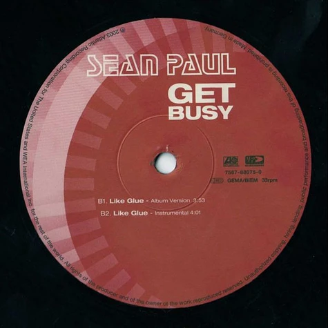 Sean Paul - Get Busy