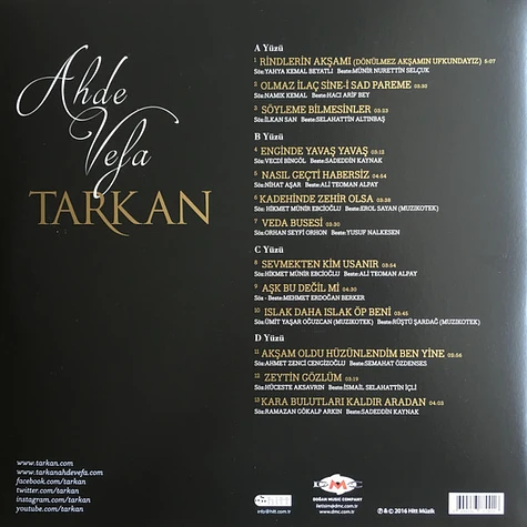 Tarkan - Ahde Vefa