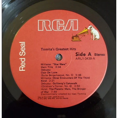 Tomita - Tomita's Greatest Hits