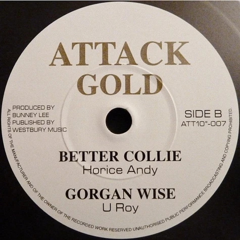 Cornell Campbell / Horace Andy / U-Roy - Gorgan / Better Collie / Gorgan Wise