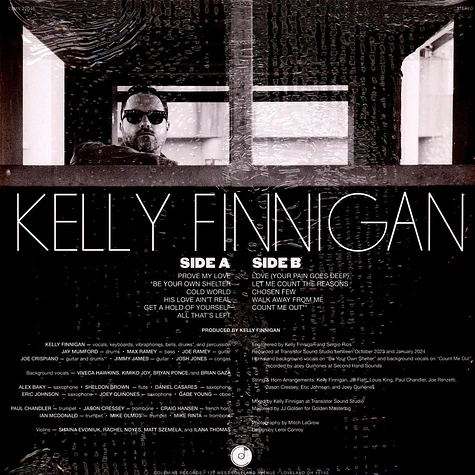 Kelly Finnigan - A Lover Was Born Cyan Vinyl Edition