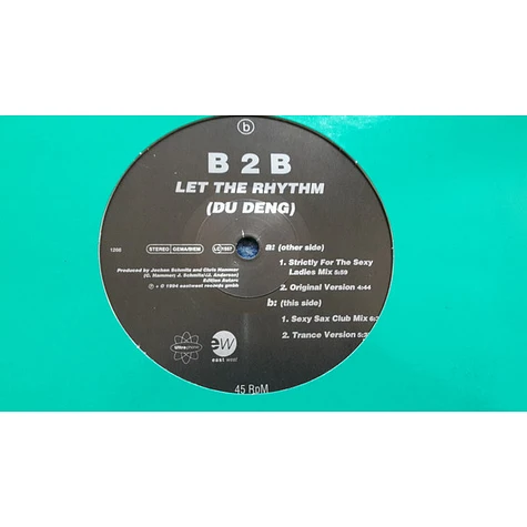 B 2 B - Let The Rhythm (Du Deng)