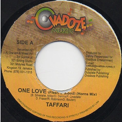 Taffari - One Love (Flesh & Blood)